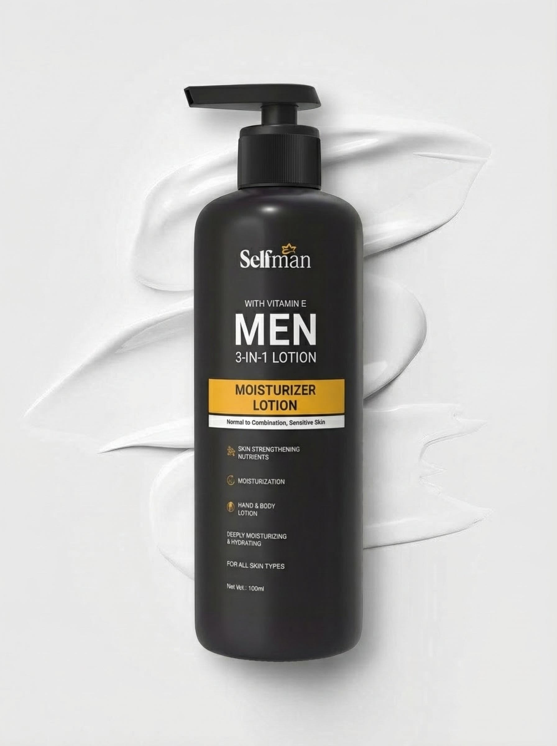3-in-1 Moisturizer Lotion with Vitamin E