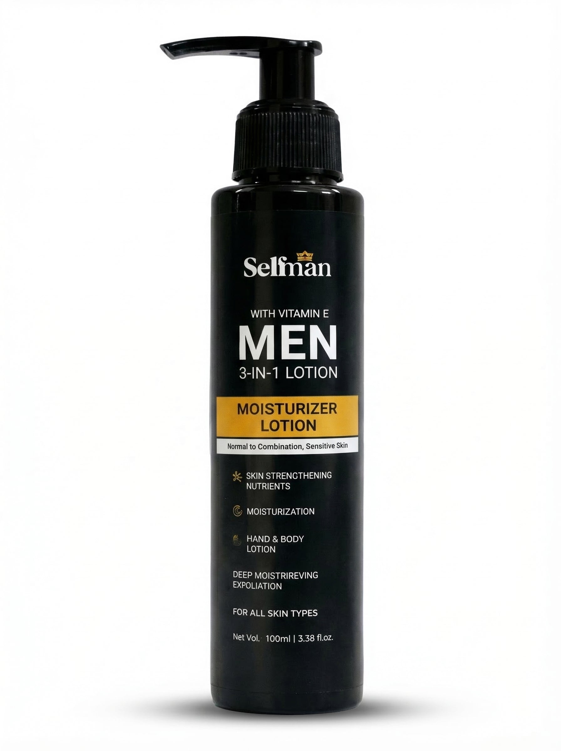 3-in-1 Moisturizer Lotion with Vitamin E